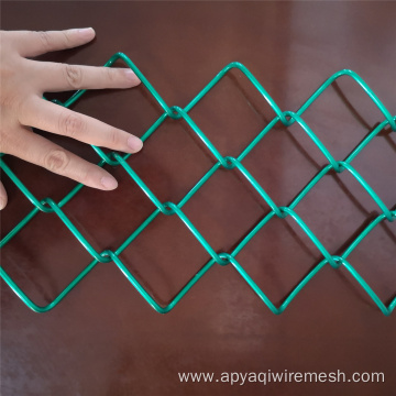 PVC Coated Diamond Mesh Fence